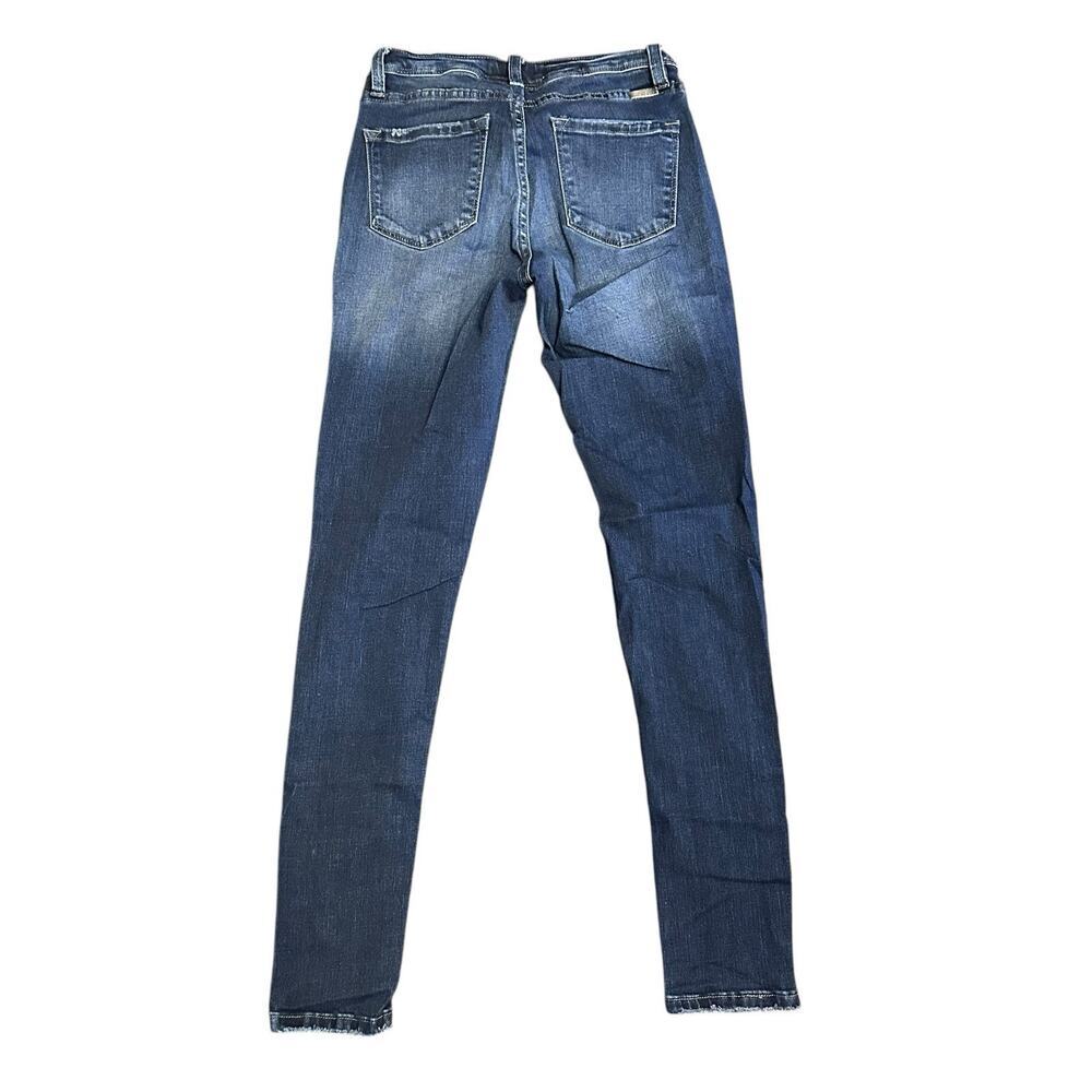 KanCan Estilo Womens Skinny Jeans 5/26 Distressed Mid Rise Stretch KC6034D - Picture 9 of 11